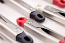 Zuutii Stainless Steel Cooking Tongs with Silicone Head