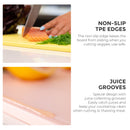 Zuutii 2-side Plastic Chopping Board with Hanging Ring